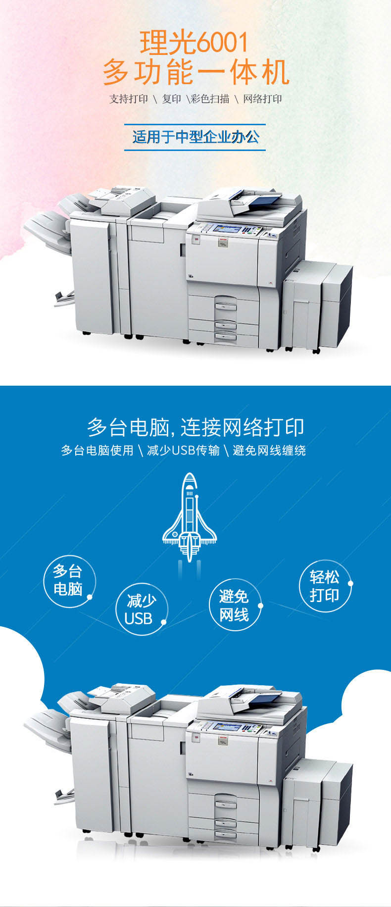 理光6001多功能一體機(jī)